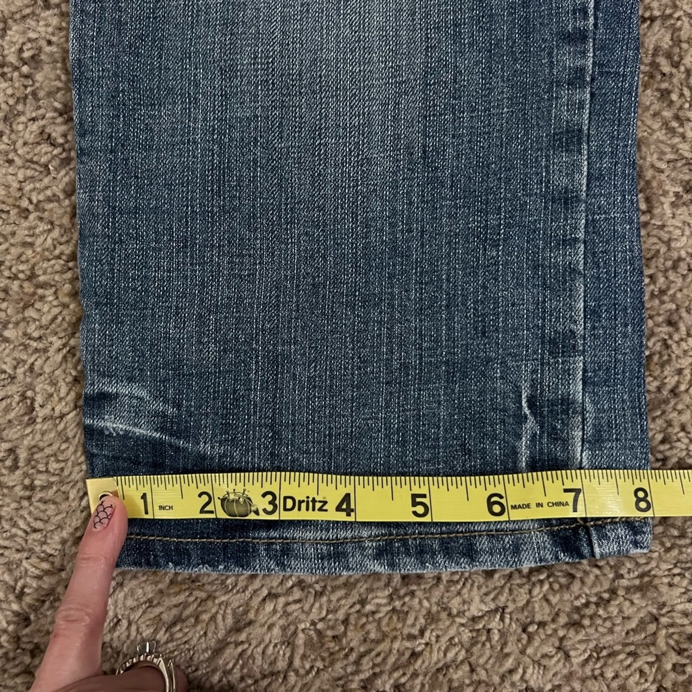 Vertigo Paris Cropped Blue Jeans - Picture 8 of 10